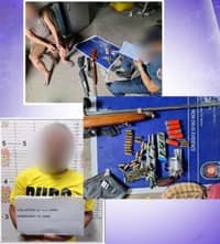 Man arrested for possession of multiple firearms, ammo in Balanga City