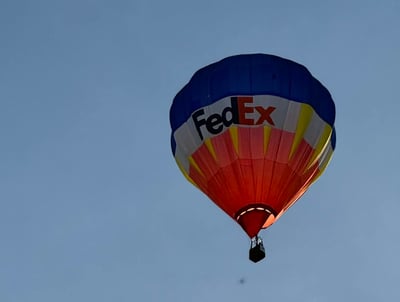 FedEx moves 20,000 pounds of balloons, drones for Clark fiesta