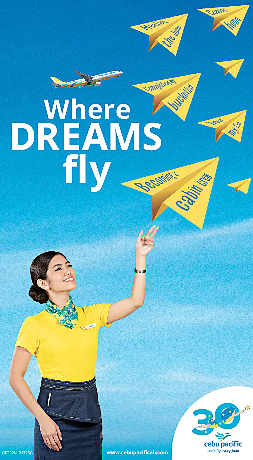 cebu pacific. Where DREAMS fly