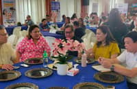 PhilHealth’s GAMOT launched first in Cebu, with PhilHealth President and CEO Dr. Edwin Mercado (left), DOH Secretary Ted Herbosa (center) and Cebu Governor Pam Baricuatro.