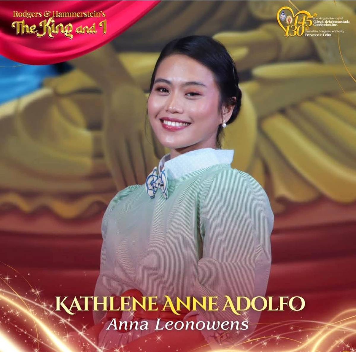 KATHLENE Adolfo as Anna Leonowens.