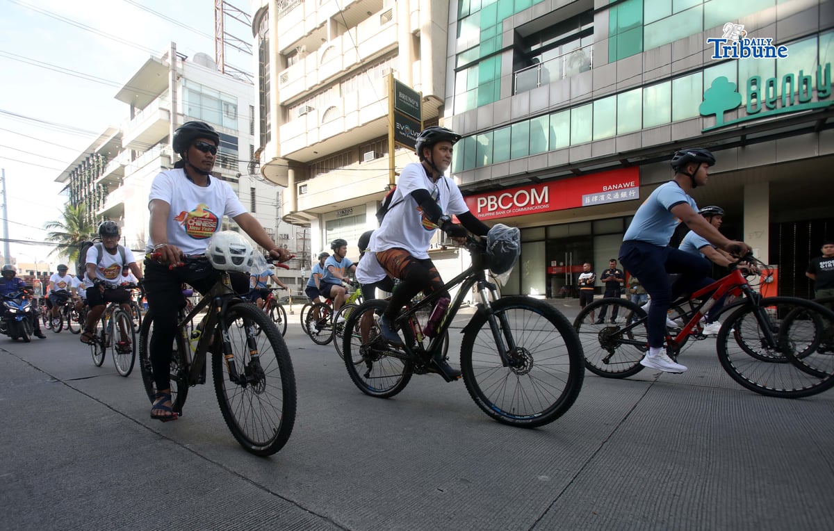 Nicolas Torre and Gian Sotto led the Bike Ride Banawe Loop along Banawe Street, from Del Monte Avenue to N.S. Amoranto Street, in celebration of the 2026 Chinese New Year, welcoming the Year of the Horse on Tuesday, 17 February 2026.

Photo by Analy Labor