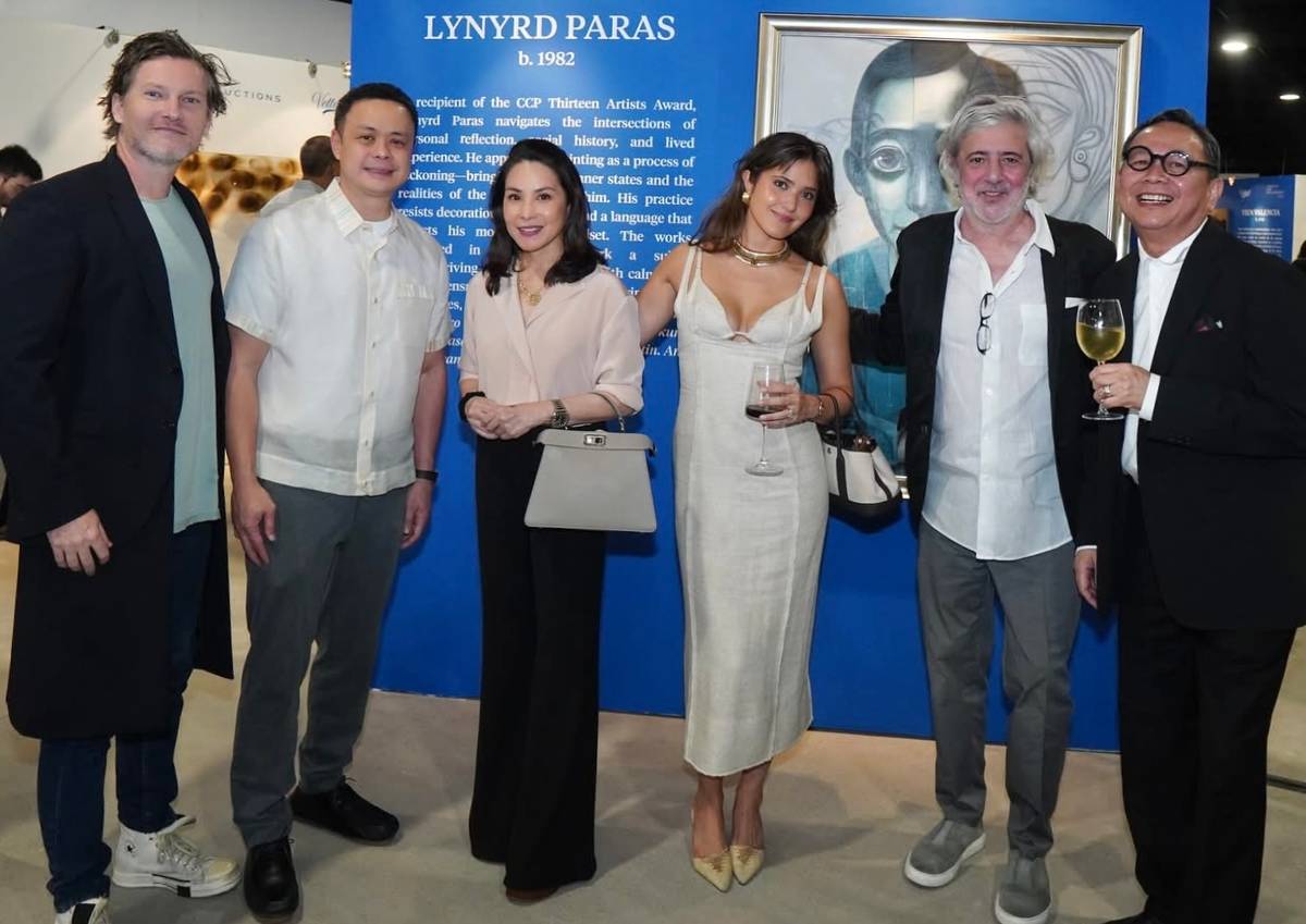 PATRICK Coard, Capt. Stanley Ng, Ana Lorenzana de Ocampo, Kifu Augousti, Yiouri Augousti and Bien Benitez.