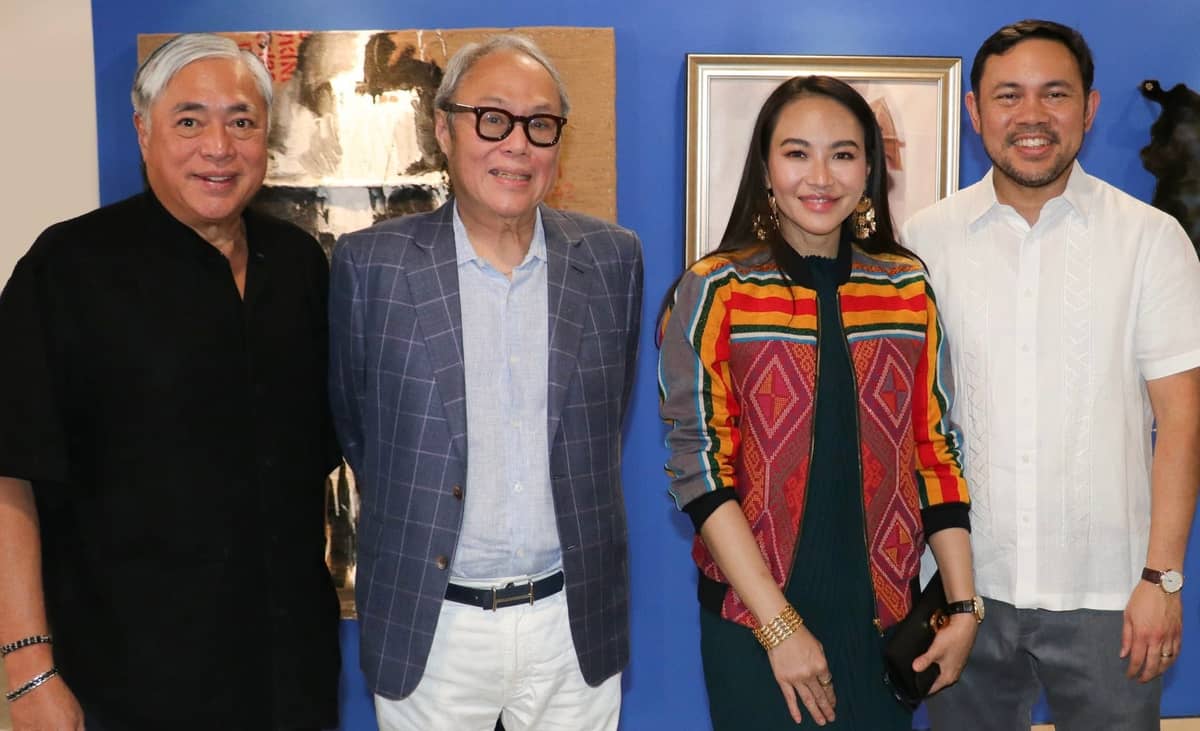 JORGE Yulo, Andrew Gan, Department of Social Welfare and Development Undersecretary Emily Villar and Senator Mark Villar.