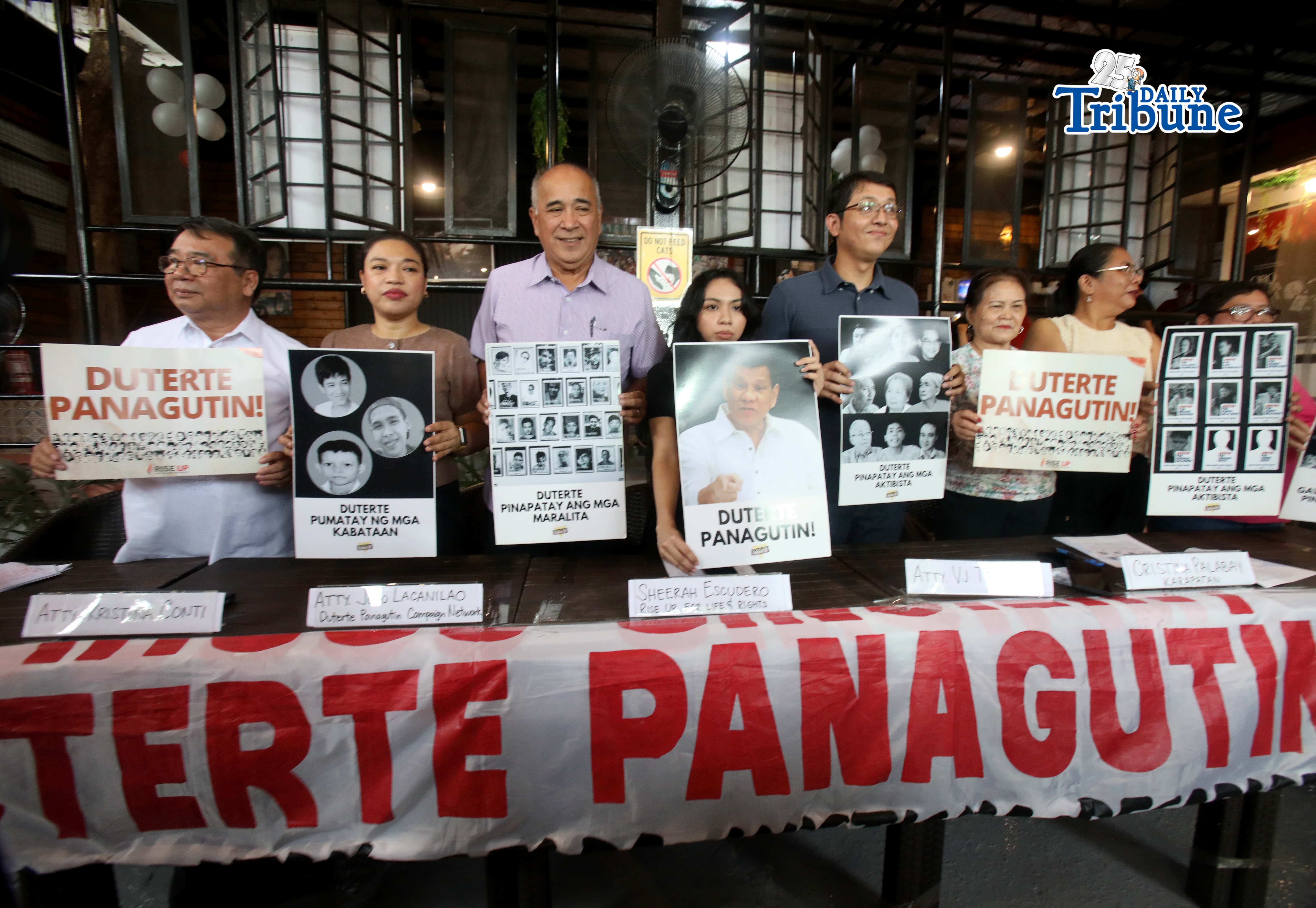 EJK victims presscon