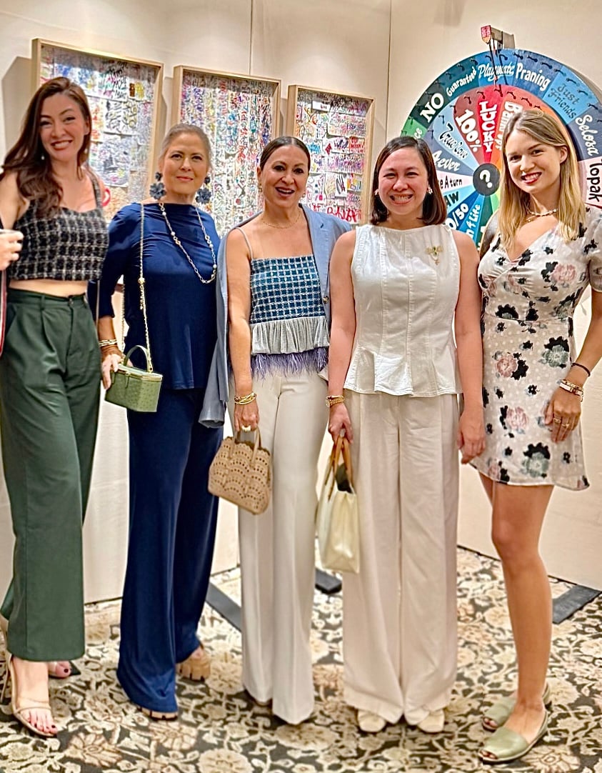 KALI Huff, Junie Peña, Marilu Batchelor, Maureen Disini and Natalia Peña.