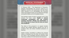 DepEd cautioned re its Trimester Plan