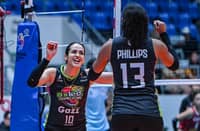 BROOKE Van Sickle and MJ Phillips are in front and center of Nxled’s drive for a fourth straight win in the PVL Philippine Cup.