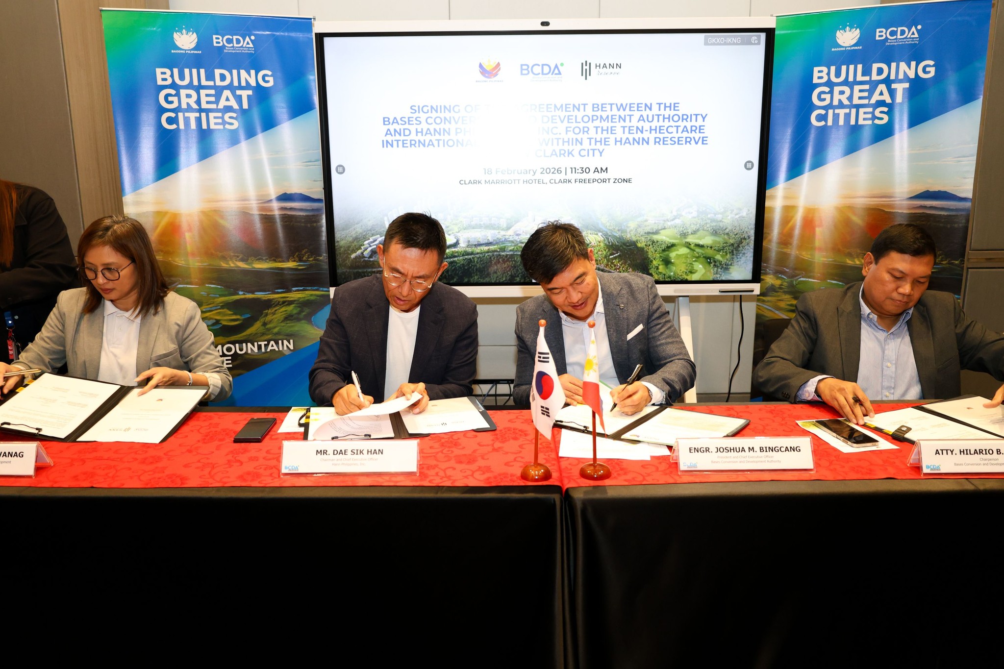 BCDA, Hann to build 10-hectare international school in Clark