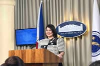 Palace press officer, Undersecretary Claire Castro