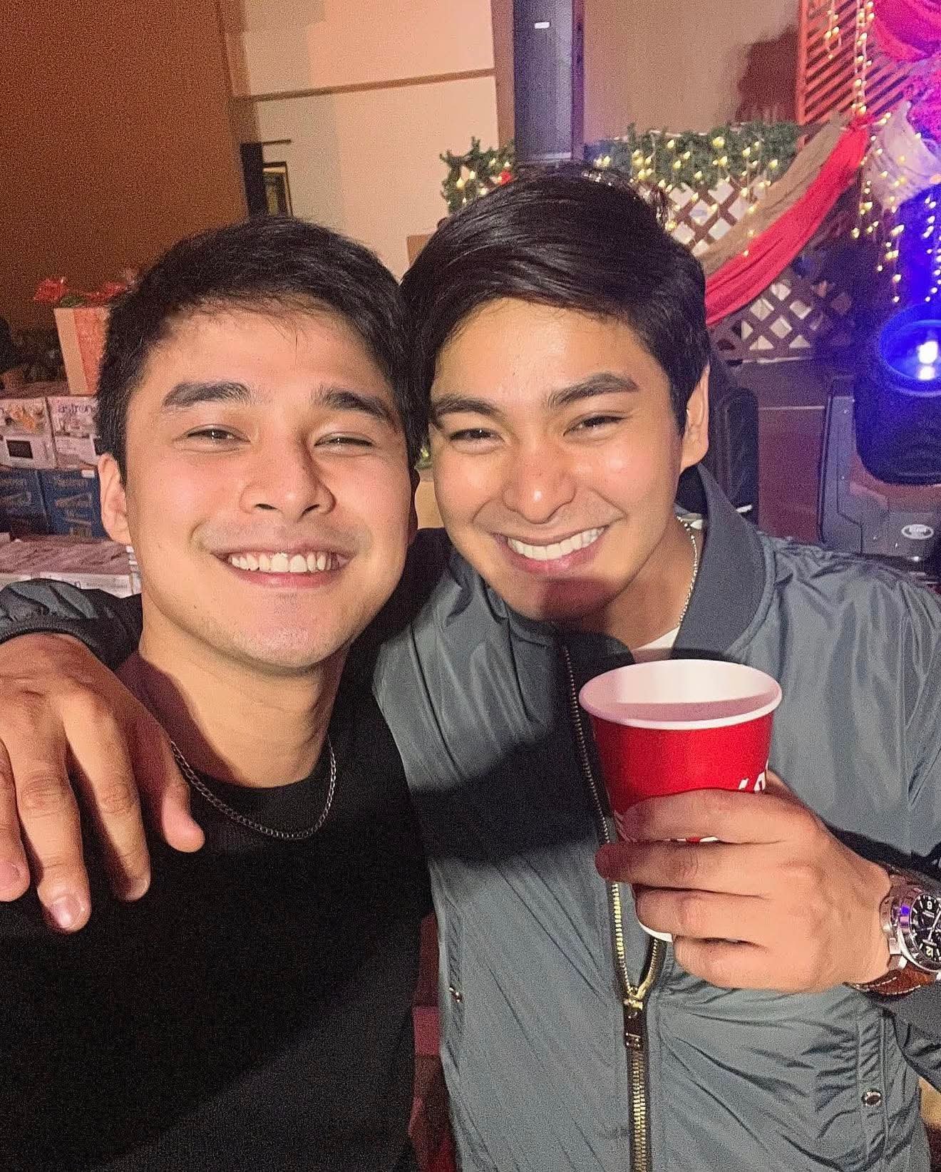MCCOY de leon and Coco Martin.