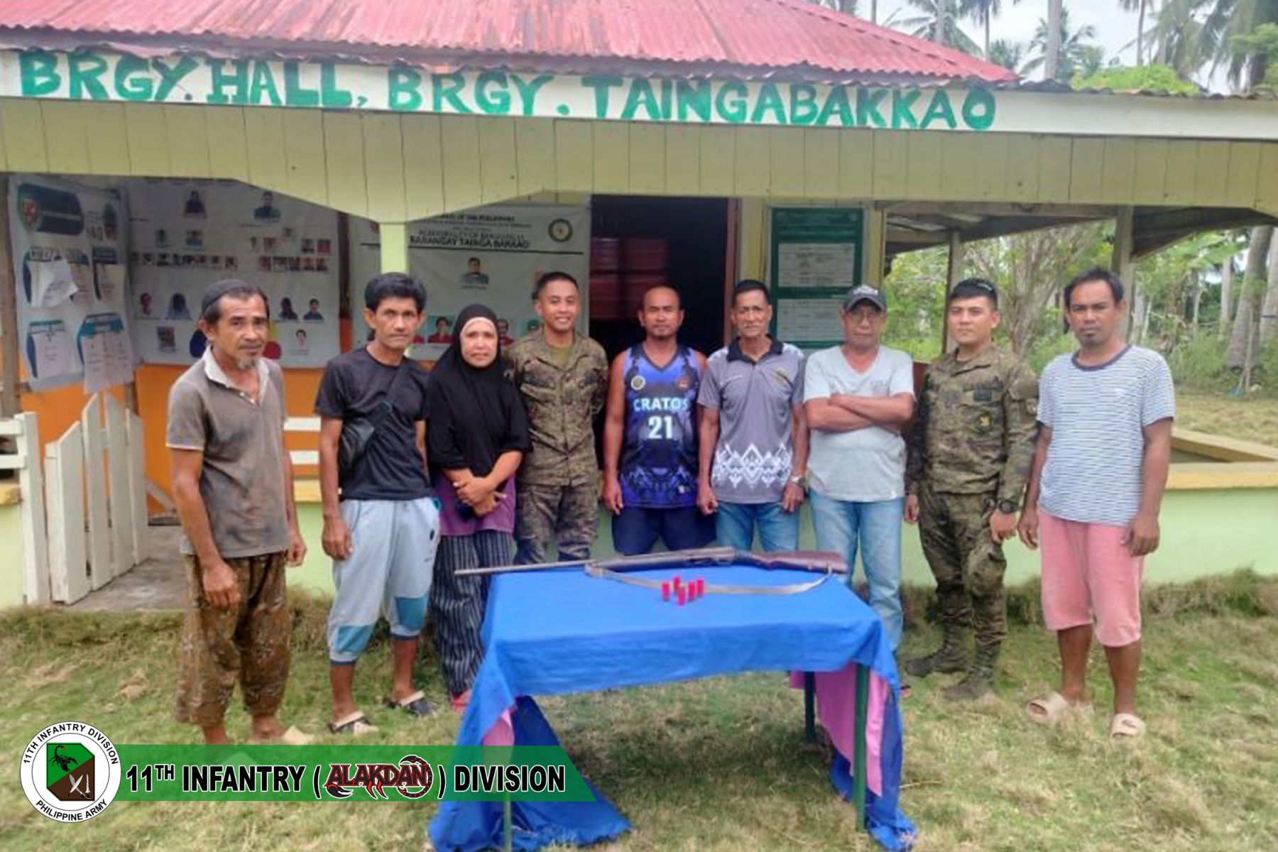 Voluntary firearm surrender reported in Banguingui, Sulu