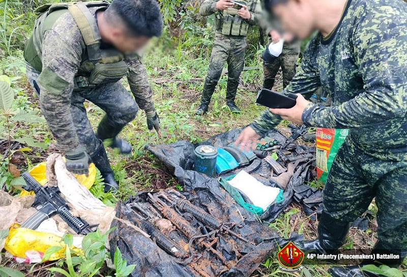 Army seizes NPA arms cache in Samar