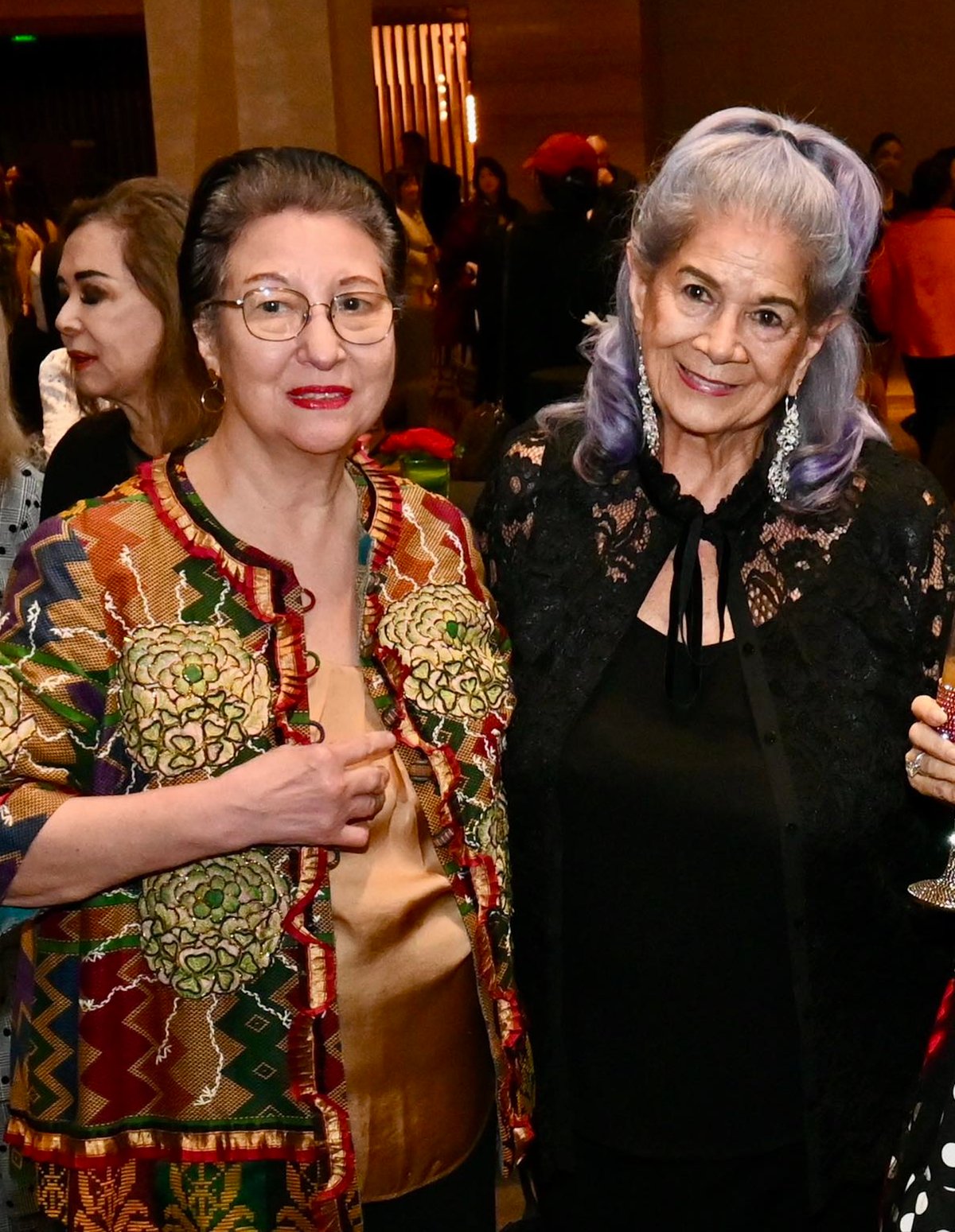 SYLVIA Lichauco and Eileen Moraid.