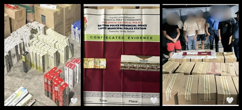P2.5M in smuggled cigarettes seized in Bataan sting