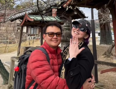 Jodi Sta. Maria cheers on Pampi Lacson and Iwa Moto’s engagement
