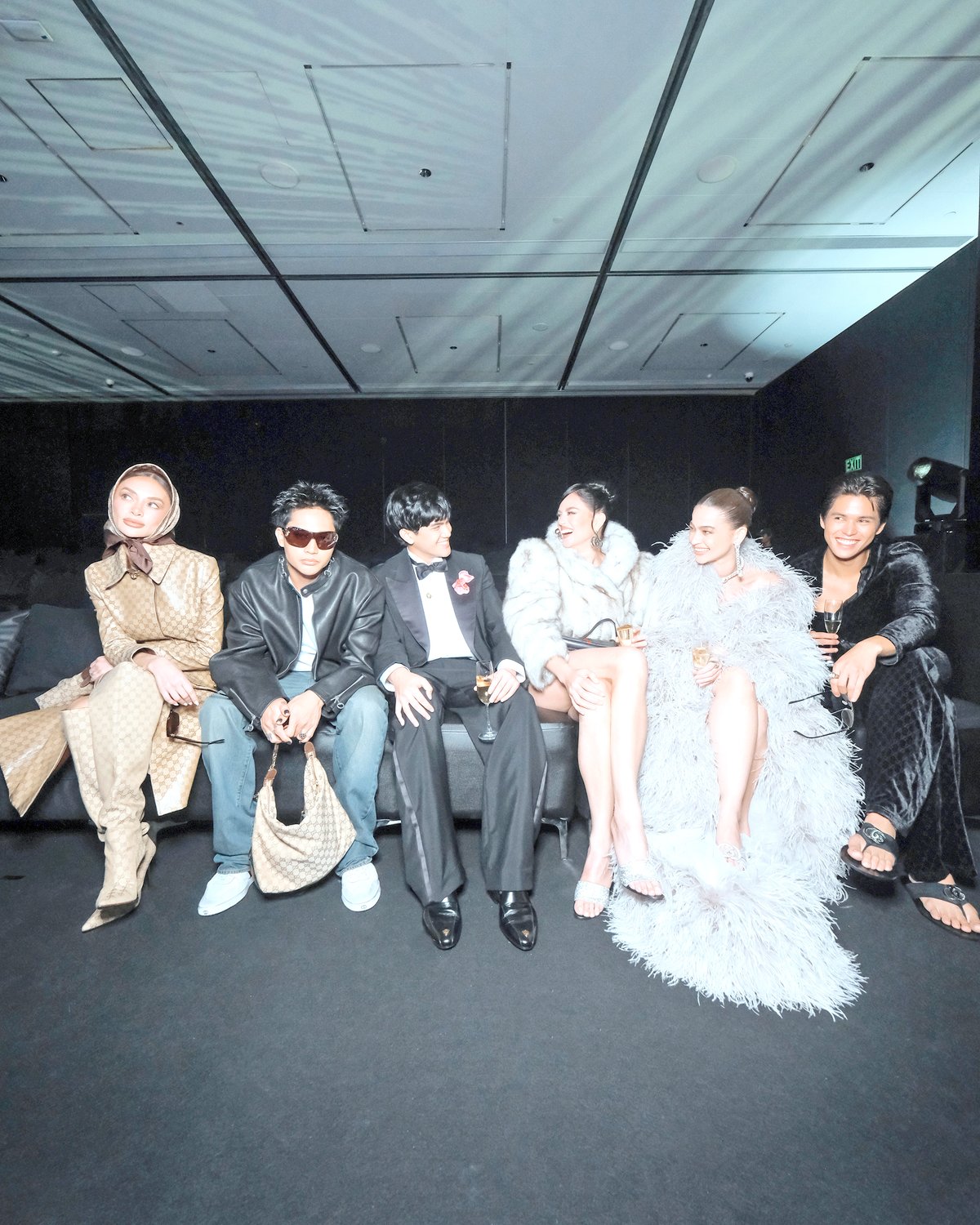 KYLIE Verzosa, Felip Suson, Jarren Garcia, Georgina Wilson, Anne Curtis and Kyle Echarri.