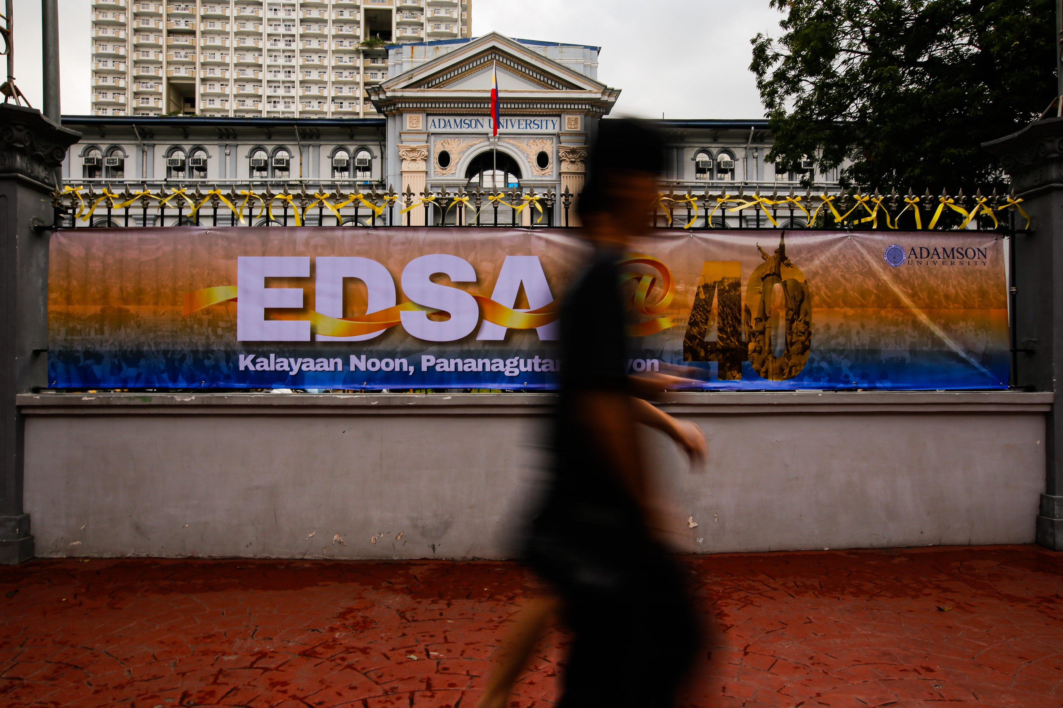 Adamson University commemorates EDSA People Power Revolution