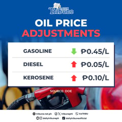 Gasoline prices may ease; diesel and kerosene still rising