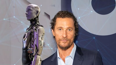 McConaughey warns AI threatens actors and Hollywood creativity