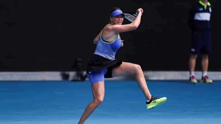 AMANDA Anisimova flaunts her might to book a 2-6, 7-5, 7-6 (7/4) win over reigning champion Mirra Andreeva’s in the quarterfinals of the women’s singles event of the Dubai Open.