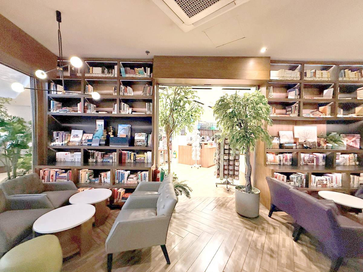 WHERE coffee culture and books seamlessly merge.
