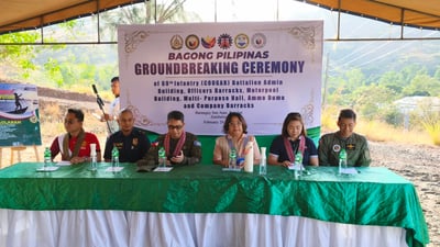 Philippine Army to start construction of facilities in Zambales