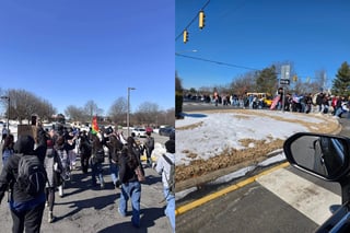 Virginia students suspended for anti-ICE walkouts, protests continue
