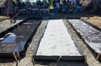 FROM left: The first bed shows clarified brine (from raw seawater) placed directly under the sun for solar radiation and wind evaporation, while the middle bed shows a finished salt product. The third bed, on the other hand, shows how salt begins to precipitate and form crystals.
