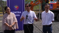 PBBM, Sec. Dizon, at Mayor Robredo, sinuri ang flood control sa Naga