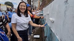 Belmonte joins QCPD in anti-vandalism campaign launched in different barangays