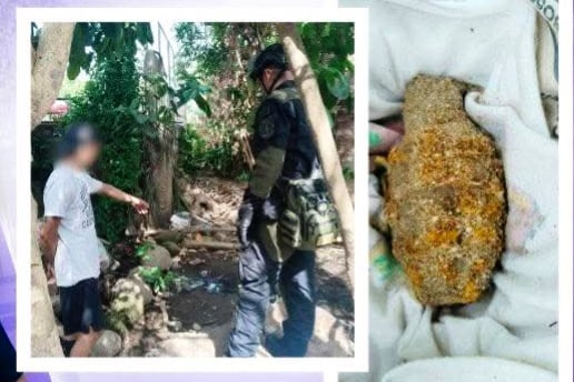 Grenade discovered in Bataan creek