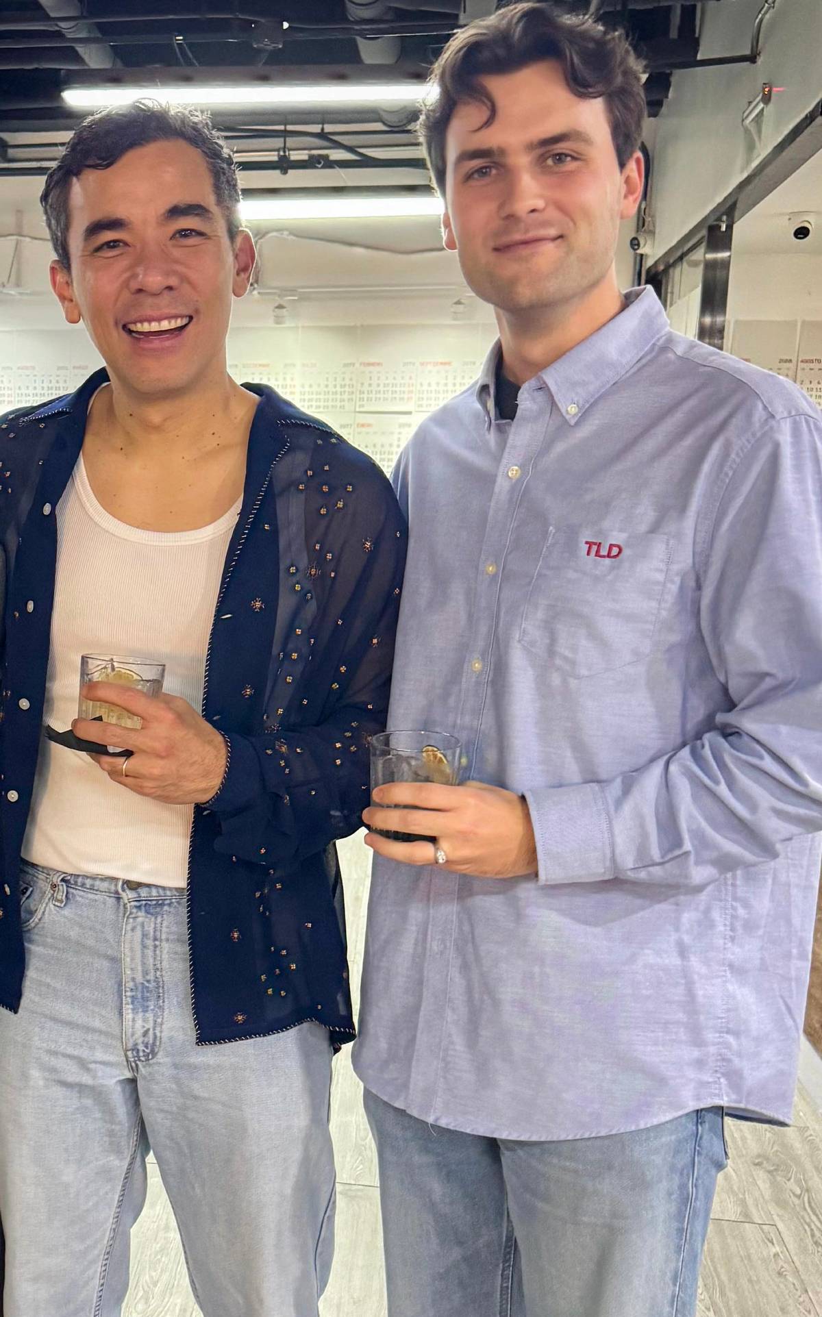 AMERICAN actor and A Chorus Line lead Conrad Ricamora, Peter Wesley Ricamora-Jensen.