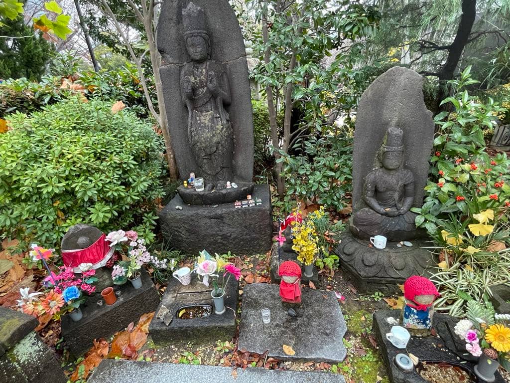 JIZO statues are believed to predate Buddhist beliefs.