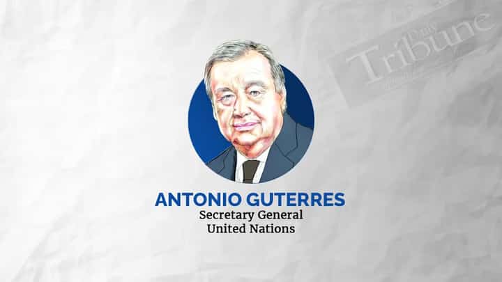 ANTONIO GUTERRES
