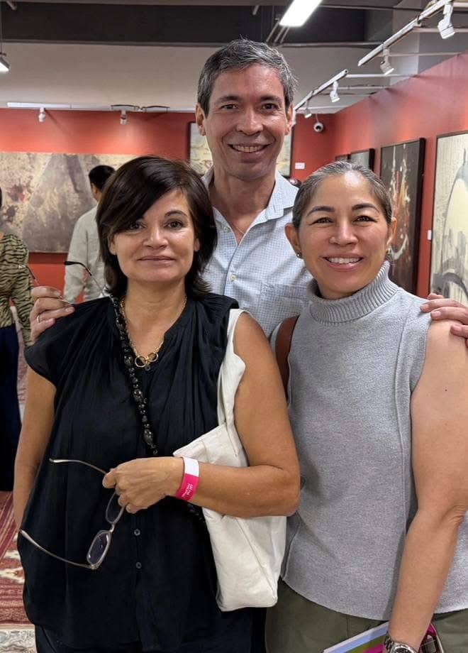 JO Ann Kessler, Juan Carlos Pertierra and Rina Azcuna Siongco.