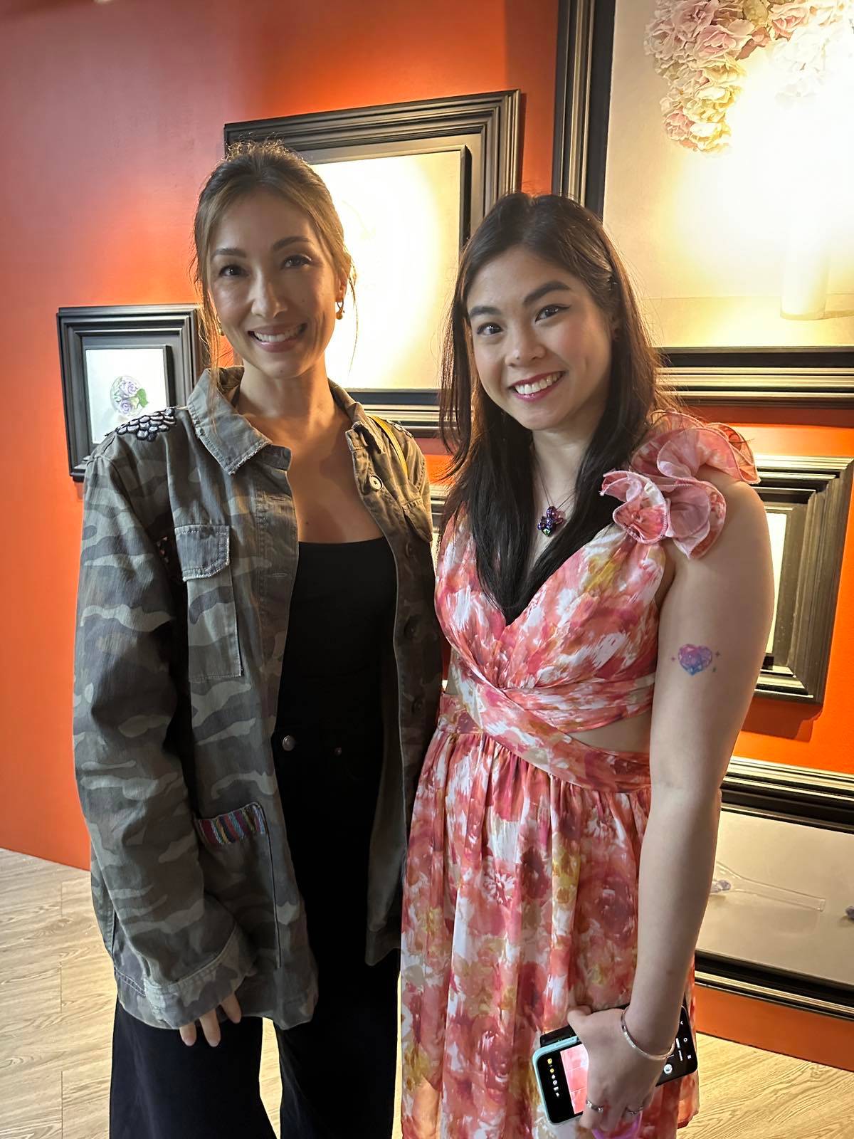 SOLENN Heusaff-Bolzico and Anna Orlina.