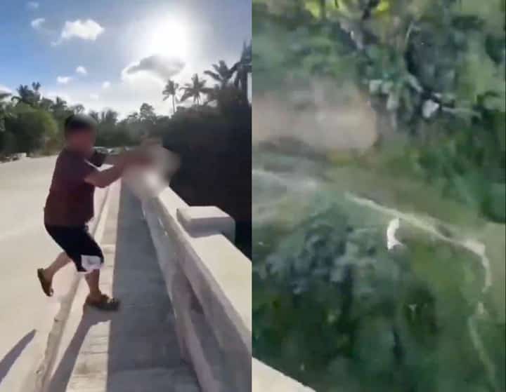 Lalaking naghagis ng pusa sa tulay, kakasuhan sa Cavite