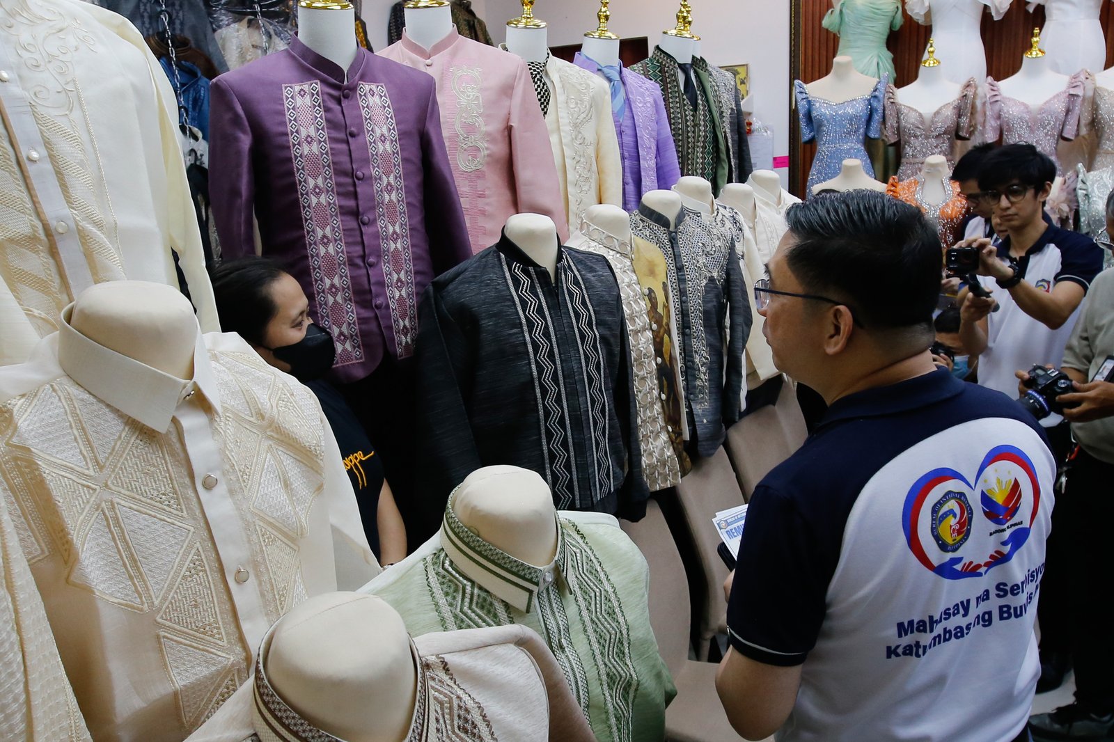Commissioner Charlito Martin R. Mendoza leads the Bureau of Internal Revenue's nationwide "Counsel Help Assist Taxpayers" (CHAT) Day at a shopping mall in Divisoria, Manila, on Monday 23 February 2026. The initiative aims to provide direct assistance and streamline tax-related inquiries for local merchants and shoppers.