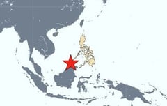 Phivolcs: No tsunami threat from magnitude 6.8 quake off Borneo
