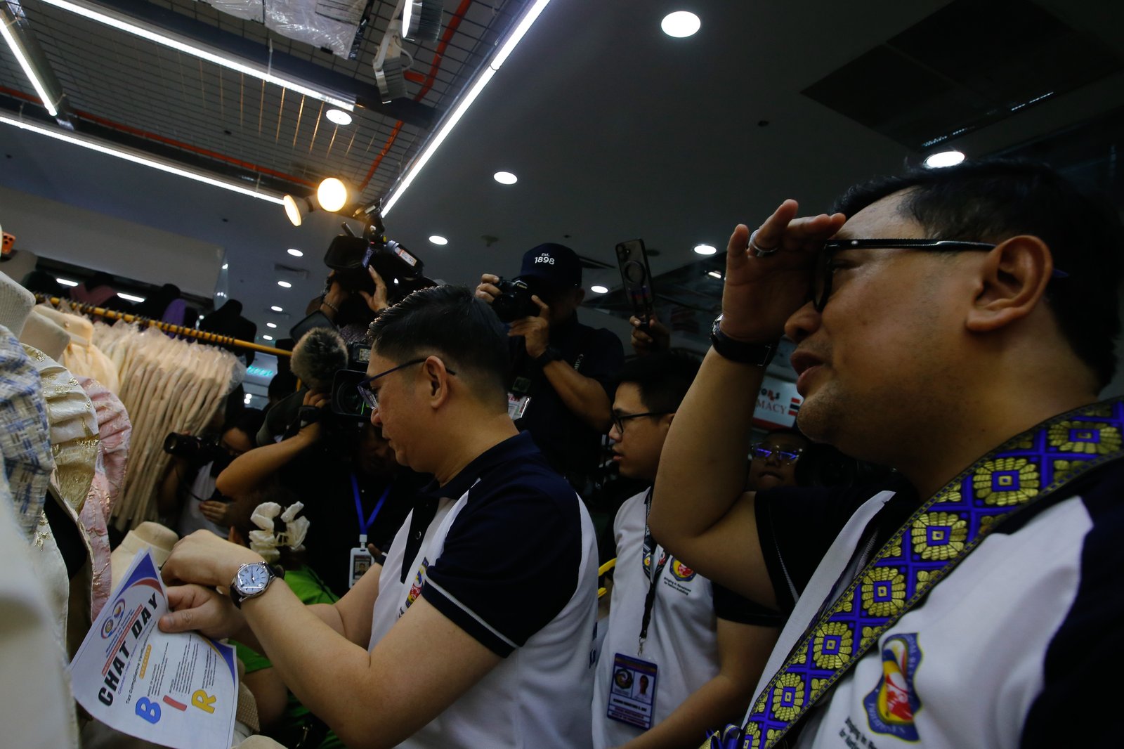Commissioner Charlito Martin R. Mendoza leads the Bureau of Internal Revenue's nationwide "Counsel Help Assist Taxpayers" (CHAT) Day at a shopping mall in Divisoria, Manila, on Monday 23 February 2026. The initiative aims to provide direct assistance and streamline tax-related inquiries for local merchants and shoppers.
