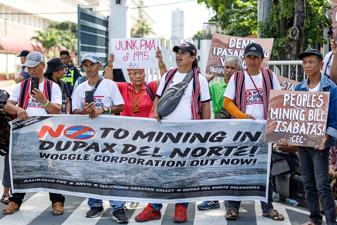 Anti-mining advocates push for complete cancellation of mining exploration in Dupax del Norte