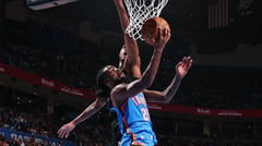 Thunder strike from long range, torch Cavs
