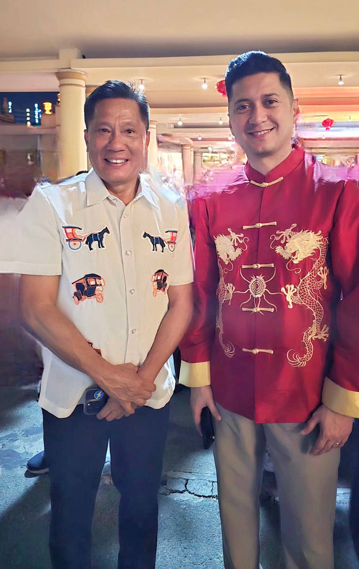 CEBU City Mayor Nestor Archival (left) with Waterfront Hotel and Casino general manager Ali Banting.
