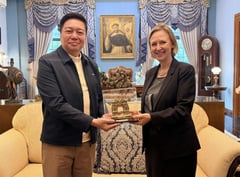 UST hosts Sweden ambassador for partnership talks