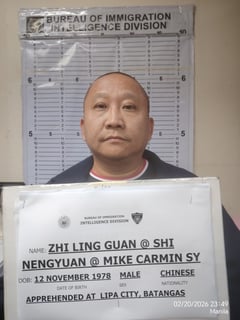 Chinese national arrested for posing as Filipino, using fake documents — BI