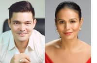 Dingdong Dantes, Aktor Founding president and chairman, and Iza Calzado, Aktor president.
