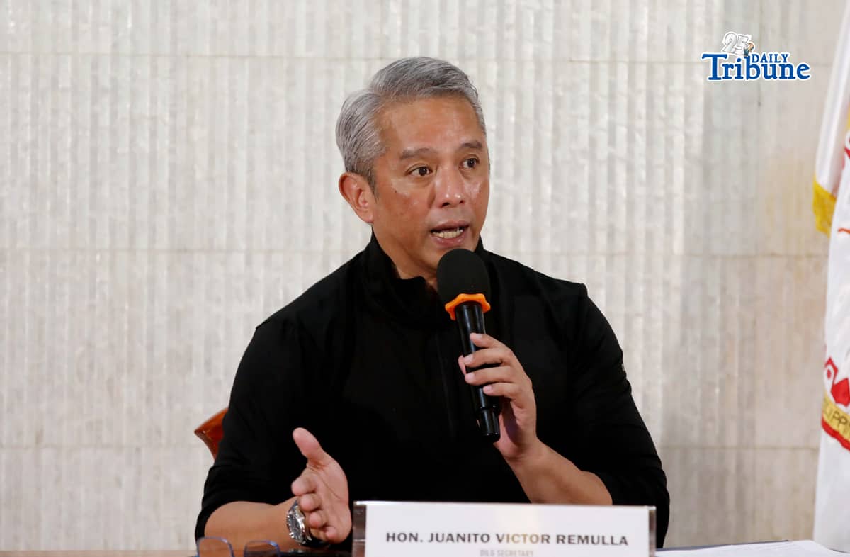 (February 24 2026) The Department of the Interior and Local Government (DILG) filed formal administrative charges against twelve officials of the Bureau of Fire Protection in connection with alleged recruitment corruption and inspection irregularities, signaling an internished crackdown on misconduct within the agency, SILG Sec. Jonvic Remulla announced during the press conference held at Quezon City on Tuesday February 24 2026. Photo/Analy Labor