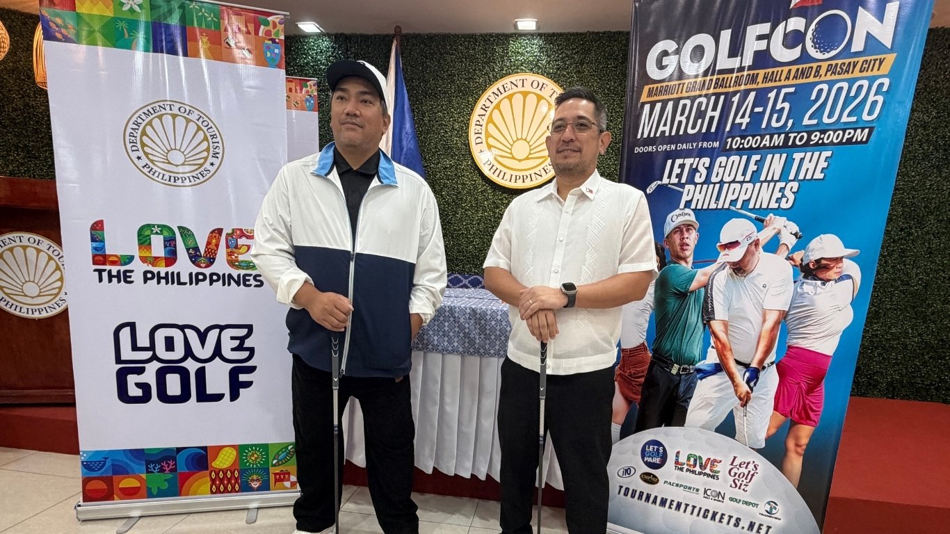 Golfcon ready for tee off