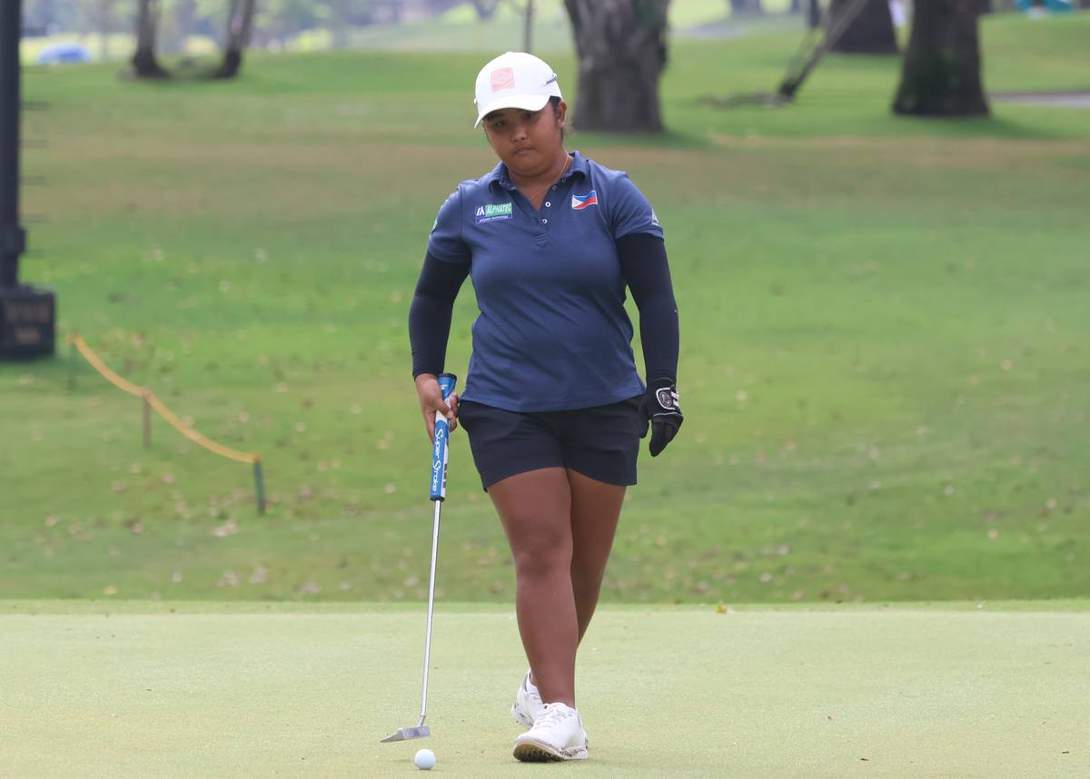 PRECIOUS Zaragosa has a big mountain to climb in the final round of the Philippine Ladies Open at Manila Golf Club.